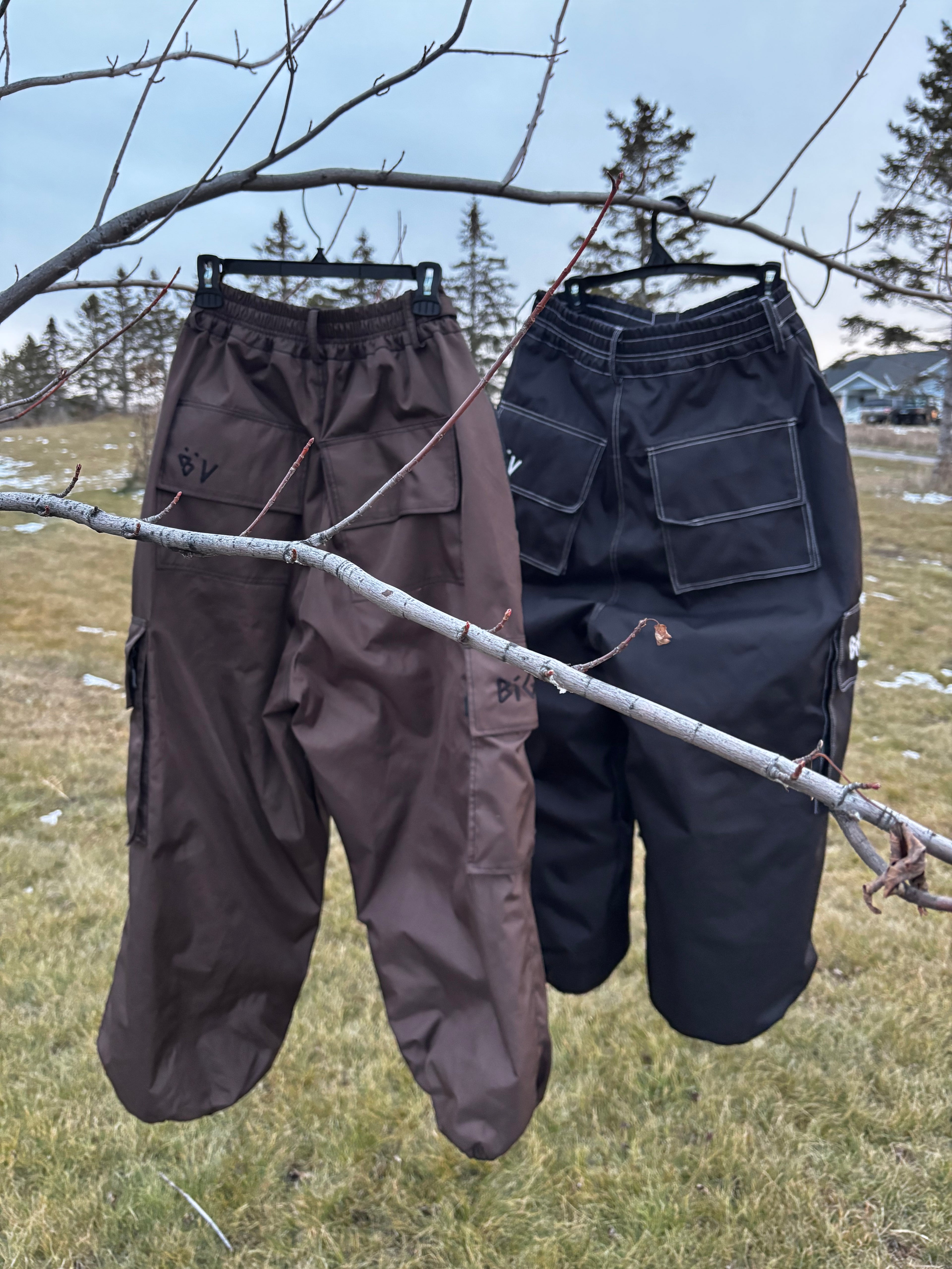 Black V2 Baggy Snowpants