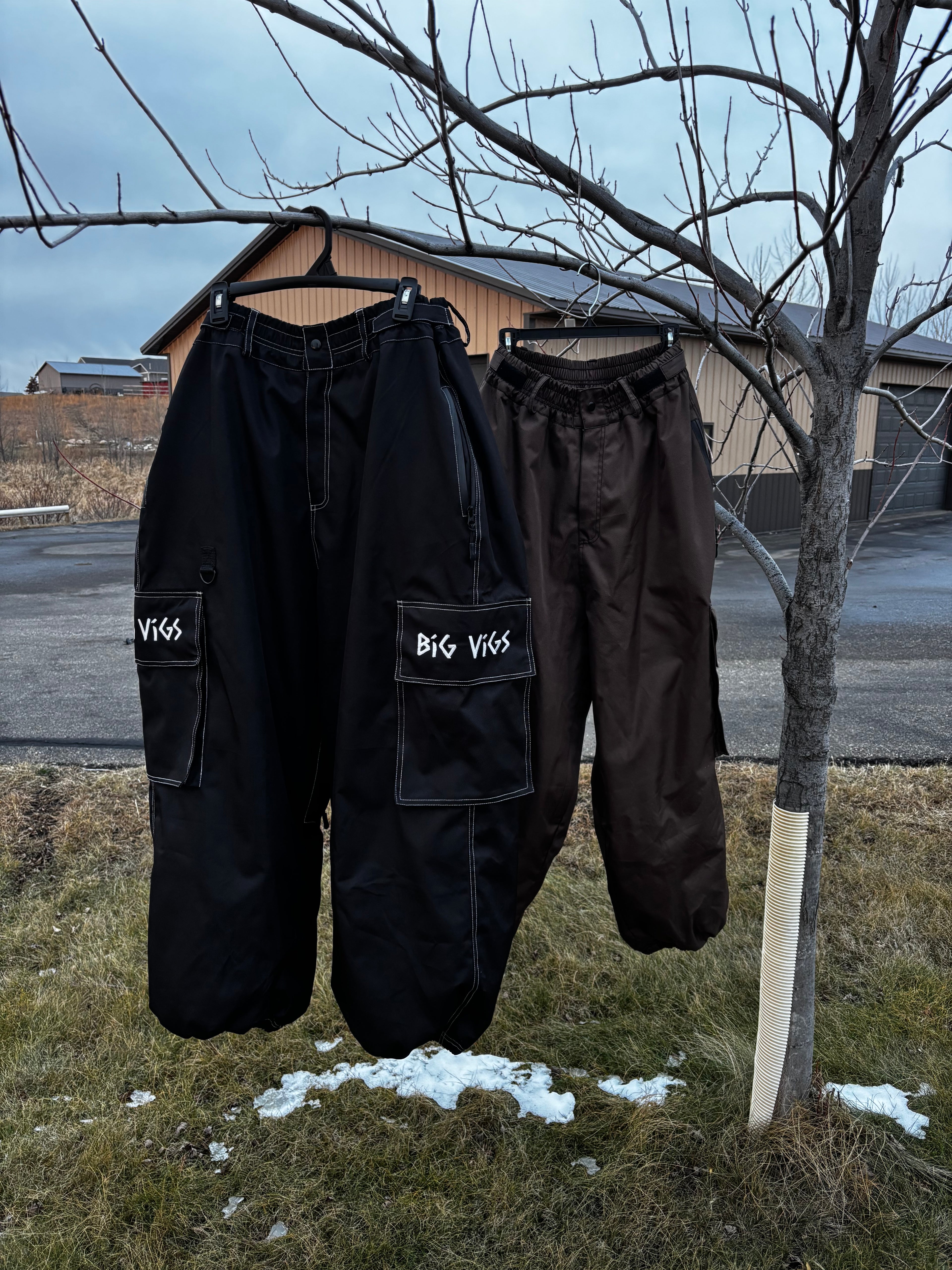 Black V2 Baggy Snowpants